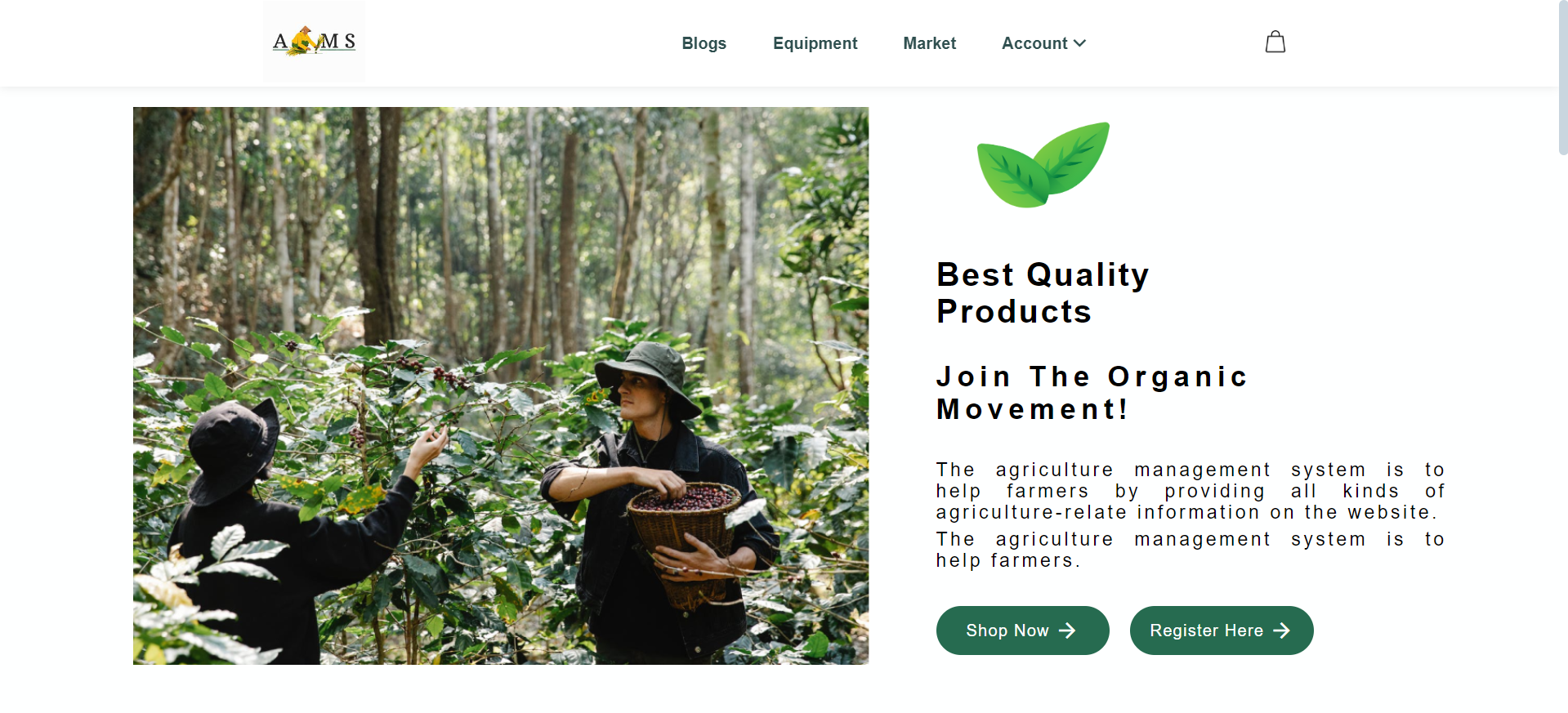 Agriculture Management System
